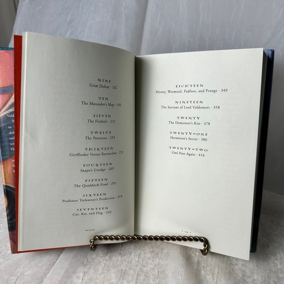 3/$20 💥 Harry Potter & The Prisoner of Azkban Hardcover Book J.K. Rowling - Picture 4 of 15